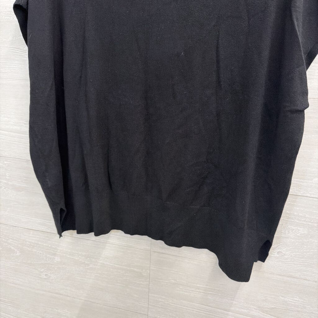 Calvin Klein Black Short Sleeve Top Large
