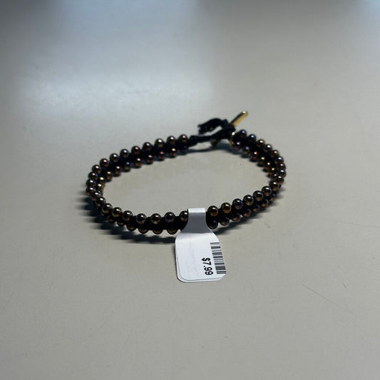 Beaded Cord Toggle Bracelet