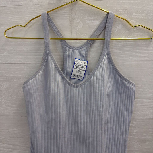 Nike Blue Ribbed Seamless Athletic Tank Medium/ Large