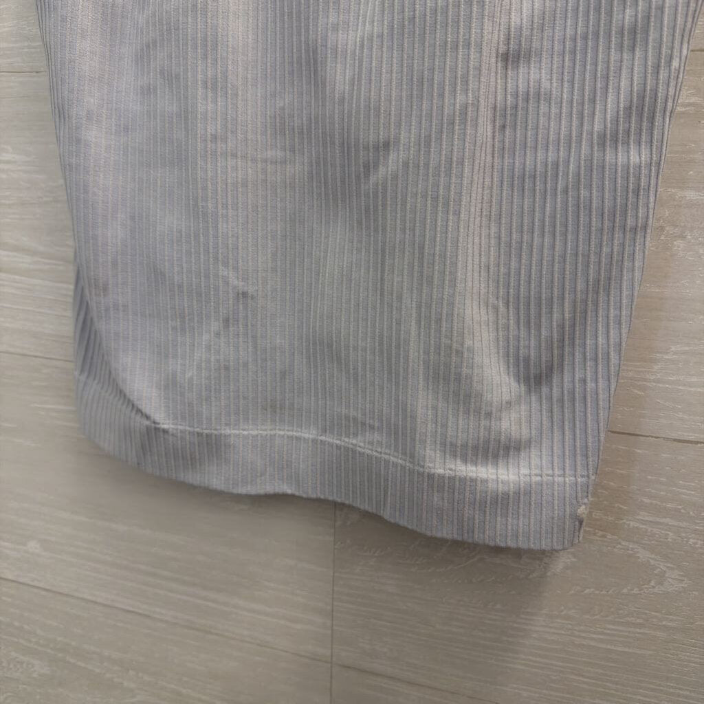 Nike Blue Ribbed Seamless Athletic Tank Medium/ Large