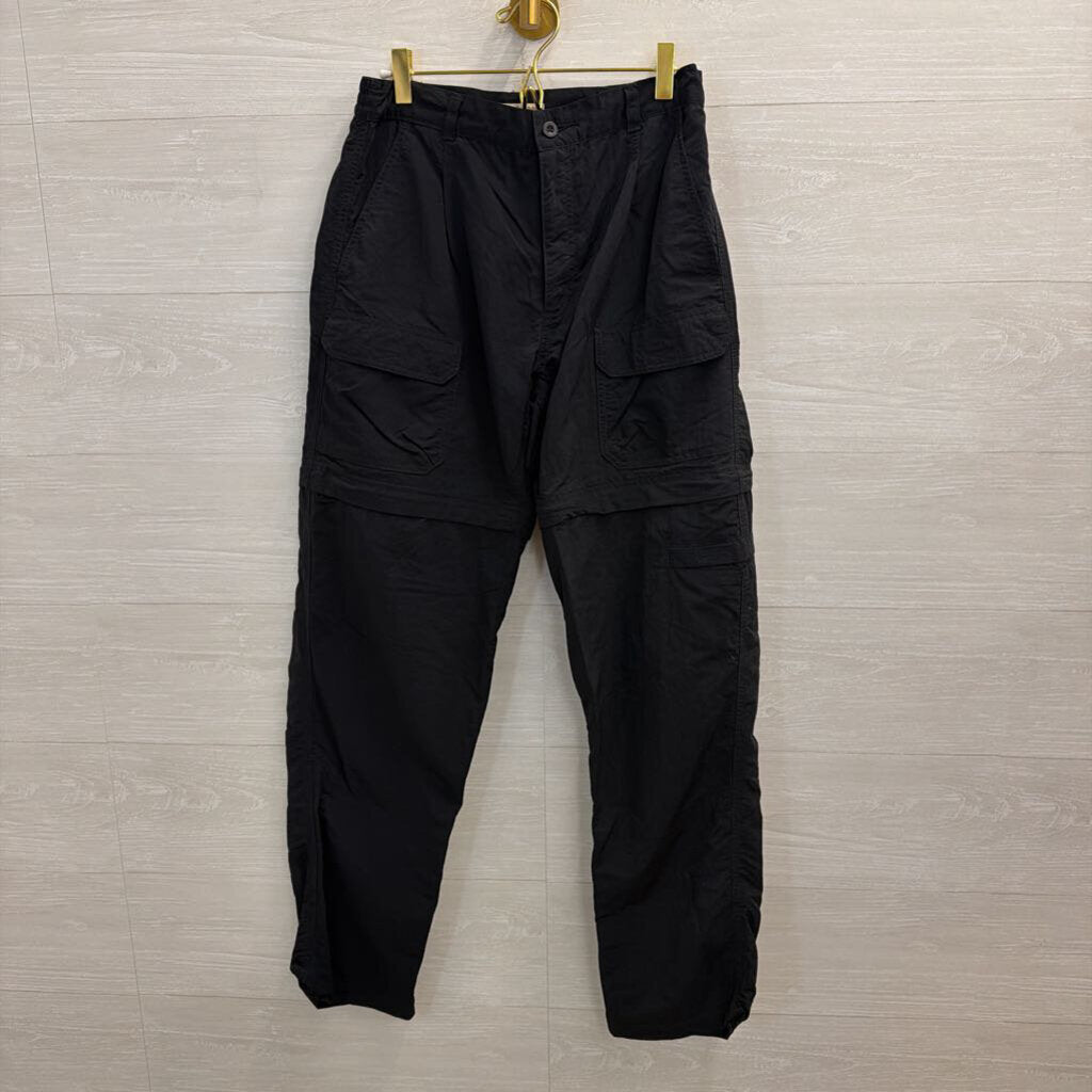 Royal Robbons Black Wide Leg Zip Off Cargo Pants 6