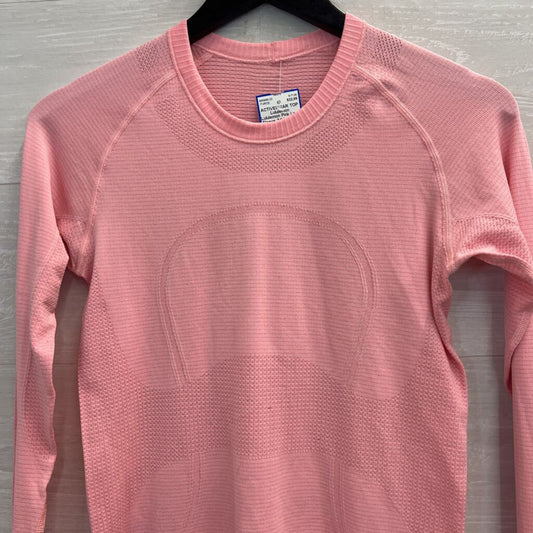 Lululemon Pink Long Sleeve Athletic Top 6