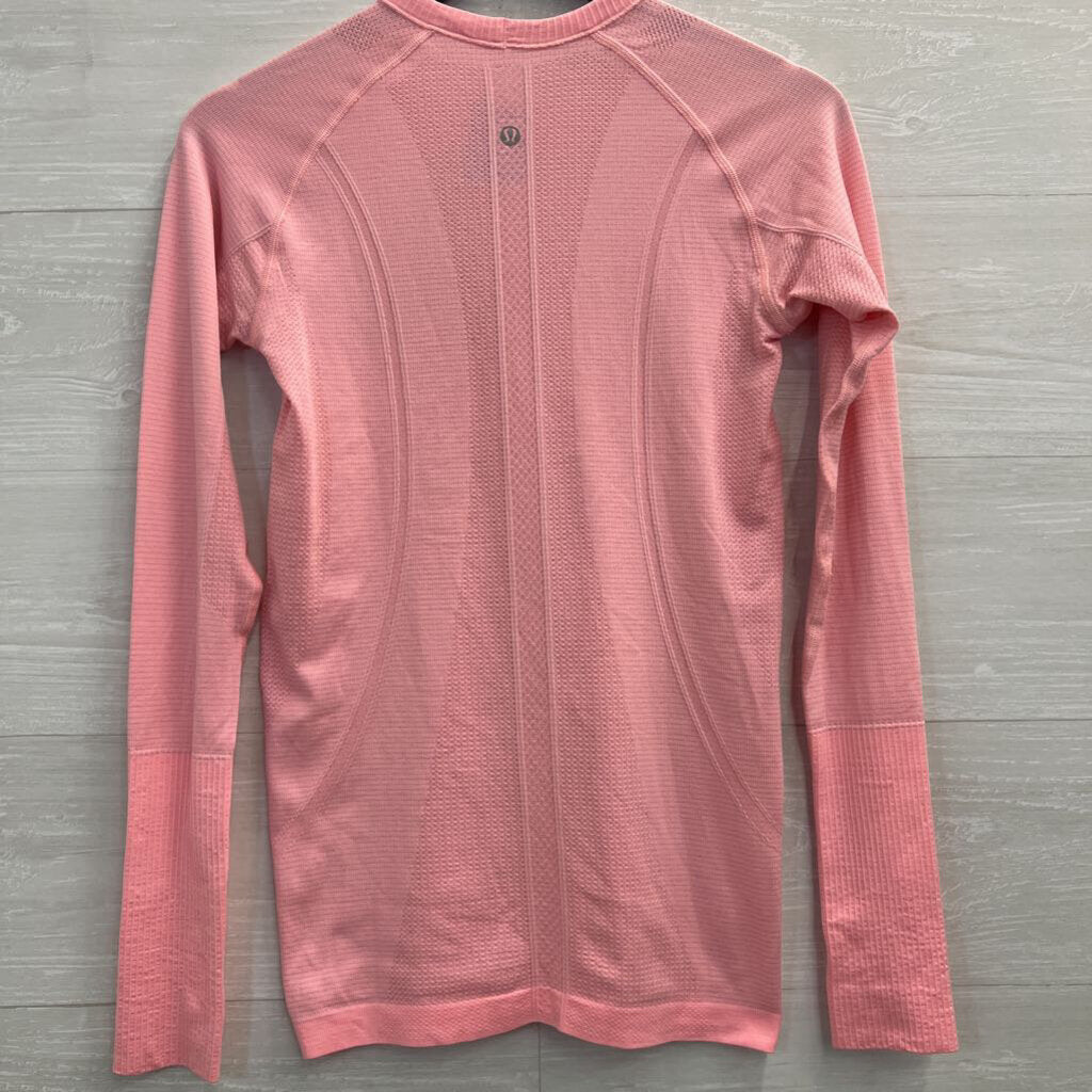 Lululemon Pink Long Sleeve Athletic Top 6