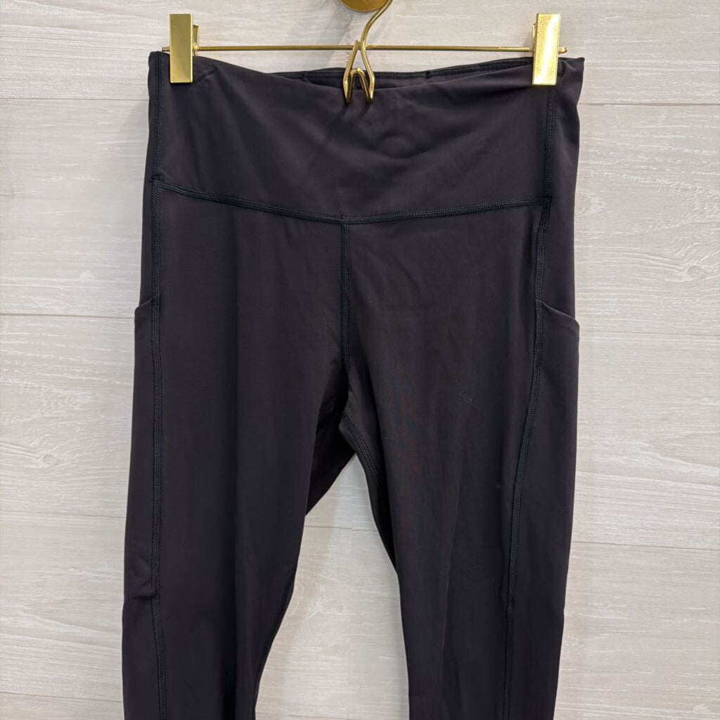 Athleta Black Cropped Leggings Small