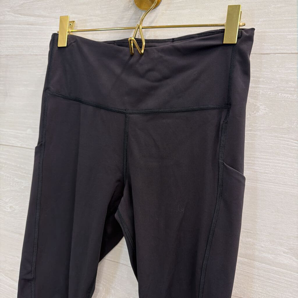Athleta Black Cropped Leggings Small