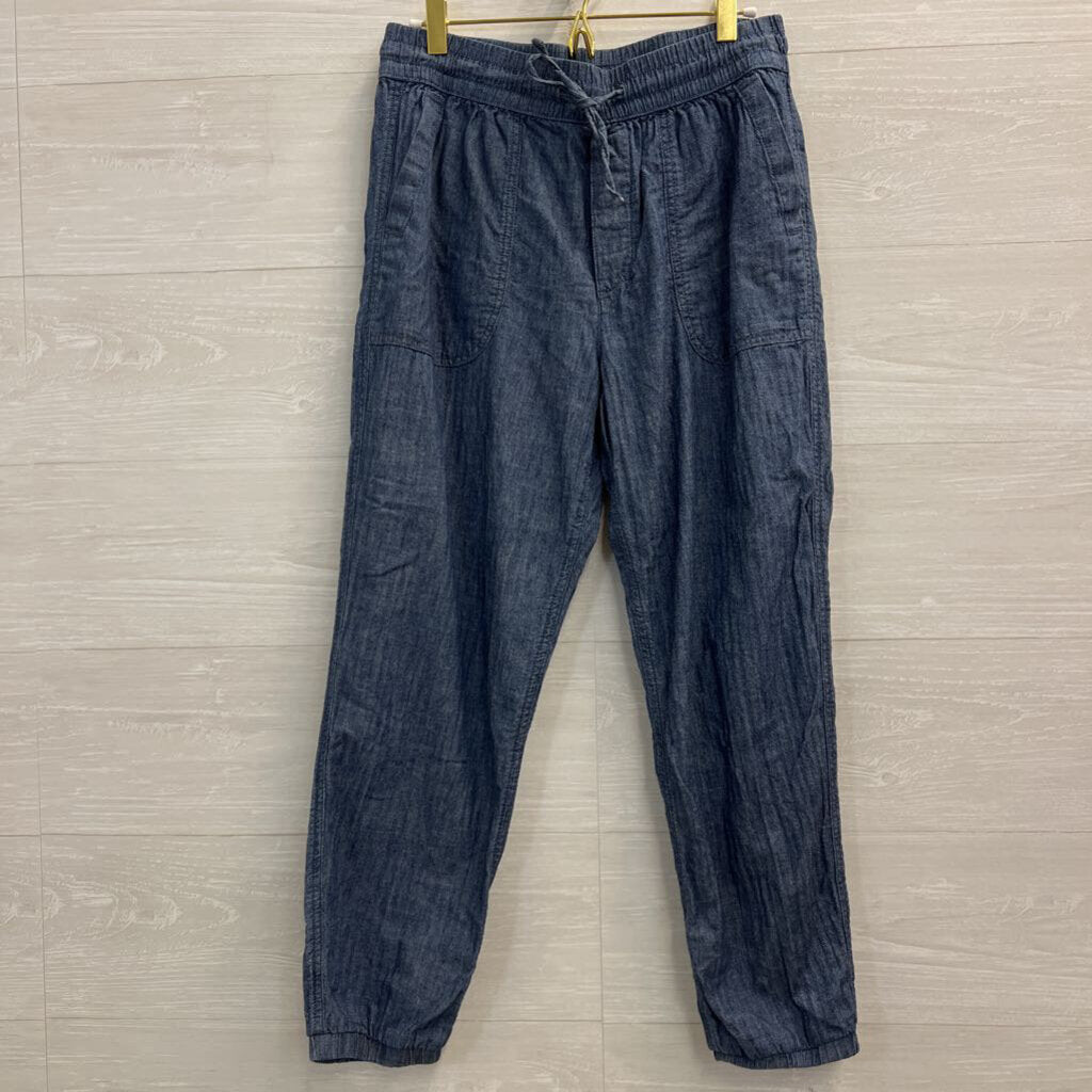 Gap Blue Pull On Jogger Pants Medium