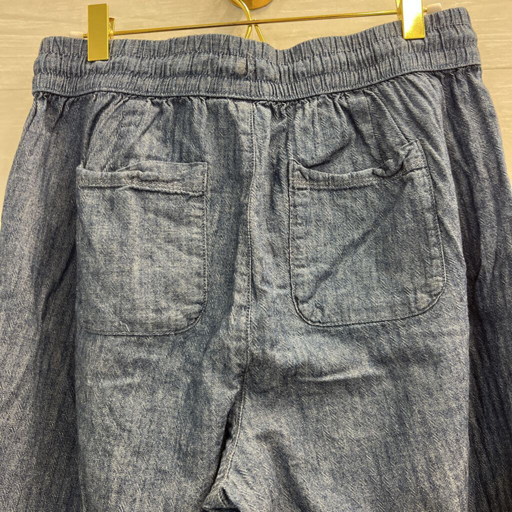 Gap Blue Pull On Jogger Pants Medium