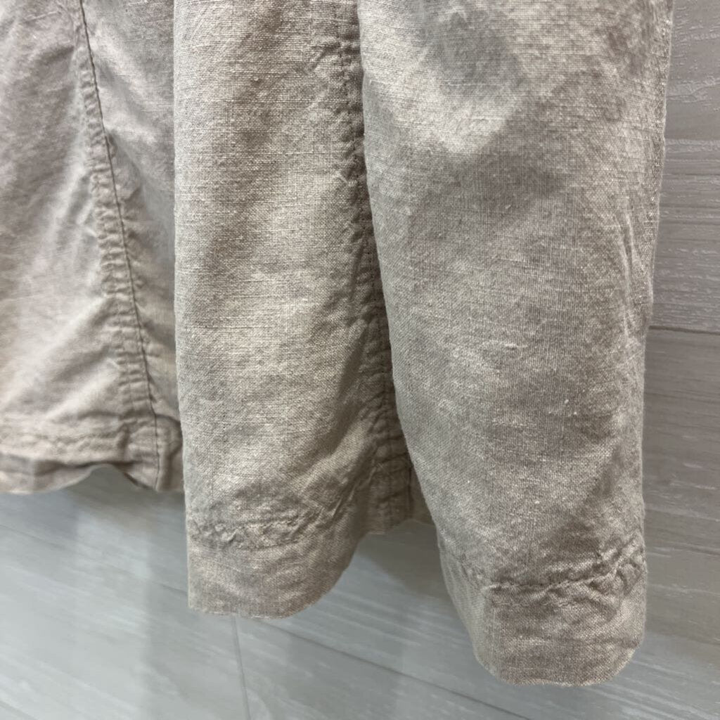 ecologie Brown 100% Linen Maxi Skirt 6