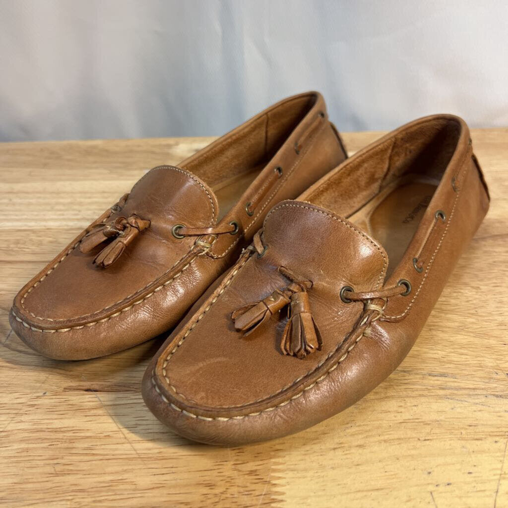 GH Bass and Co Brown Leather Loafers 8.5
