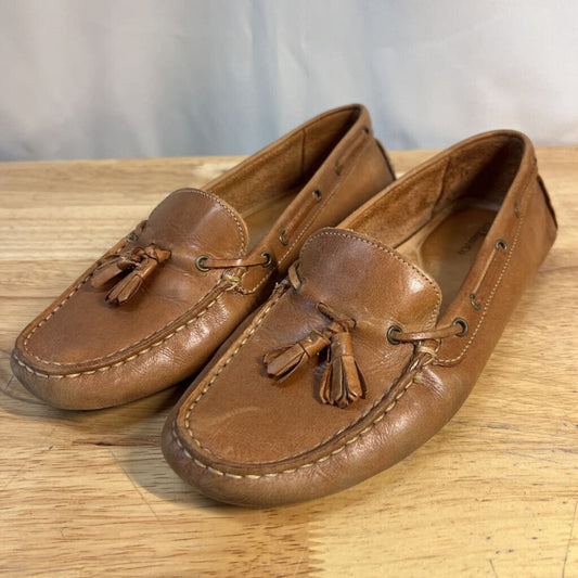 GH Bass and Co Brown Leather Loafers 8.5