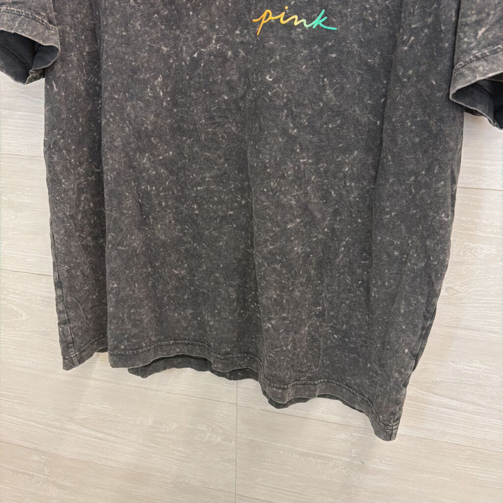 Pink Grey/ Multi Choose Kindness Short Sleeve Graphic Tee One Size