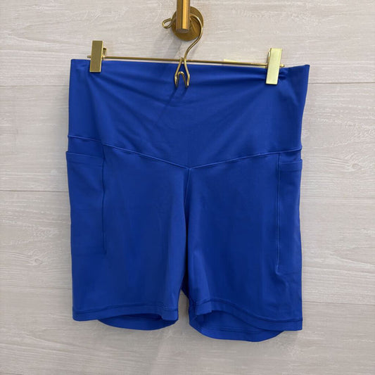Offline by Aerie Blue Biker Shorts Extra Large