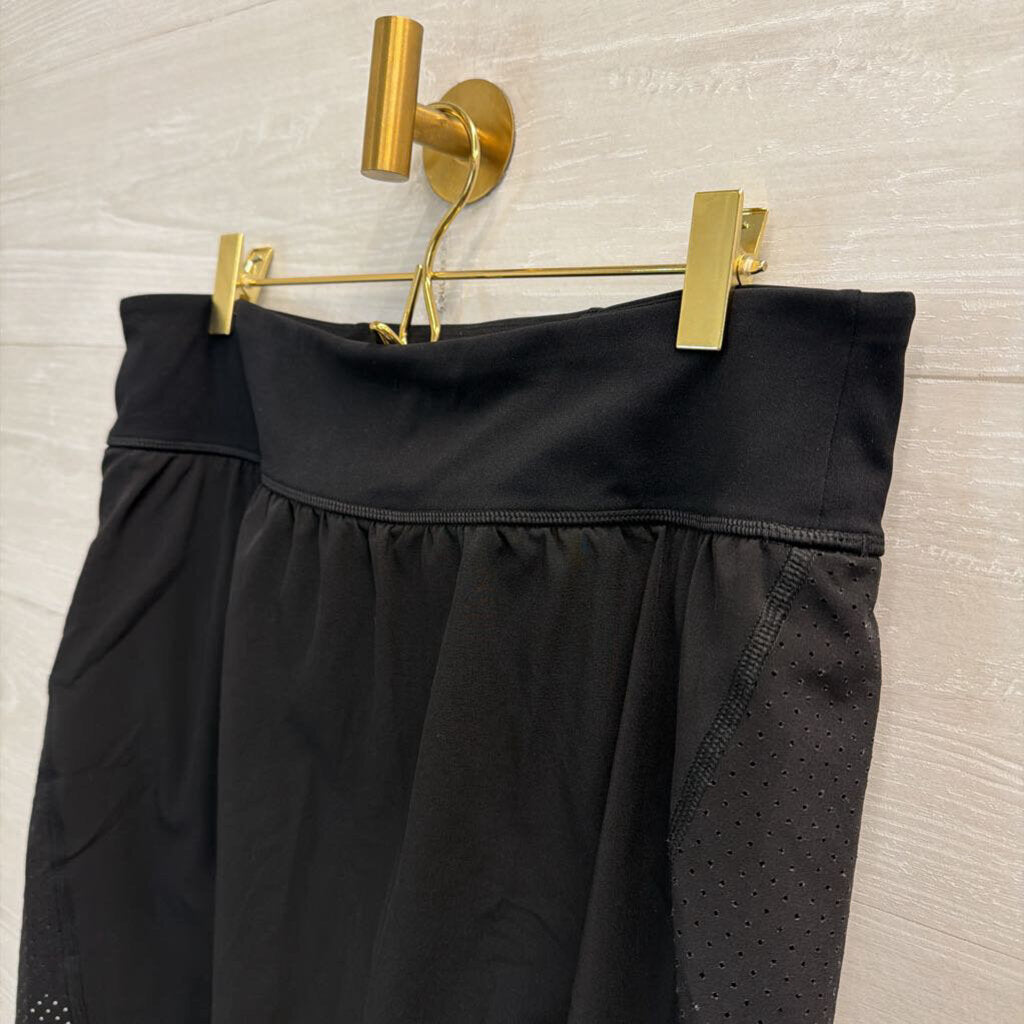 Spanx Black Athletic Skort Extra Large