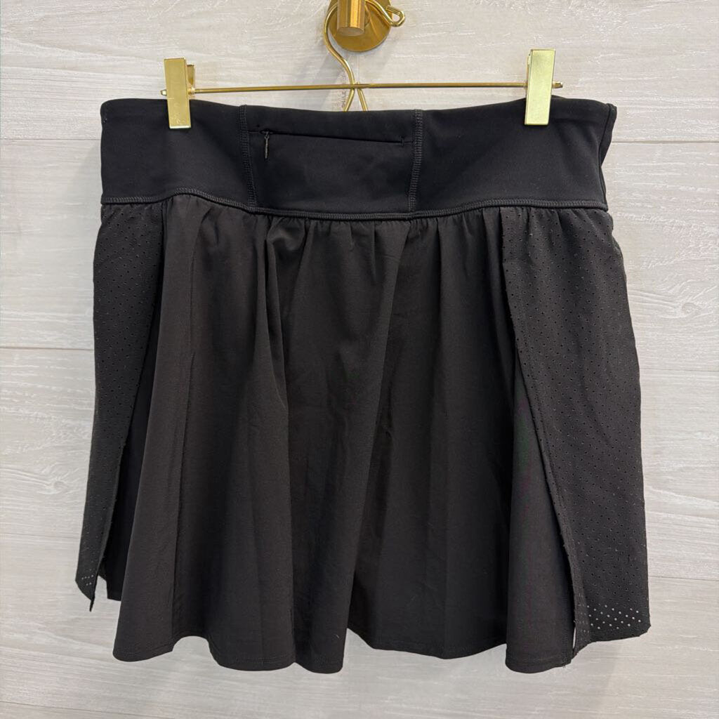 Spanx Black Athletic Skort Extra Large
