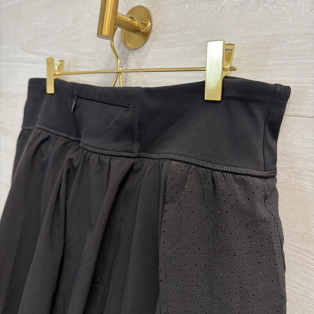 Spanx Black Athletic Skort Extra Large