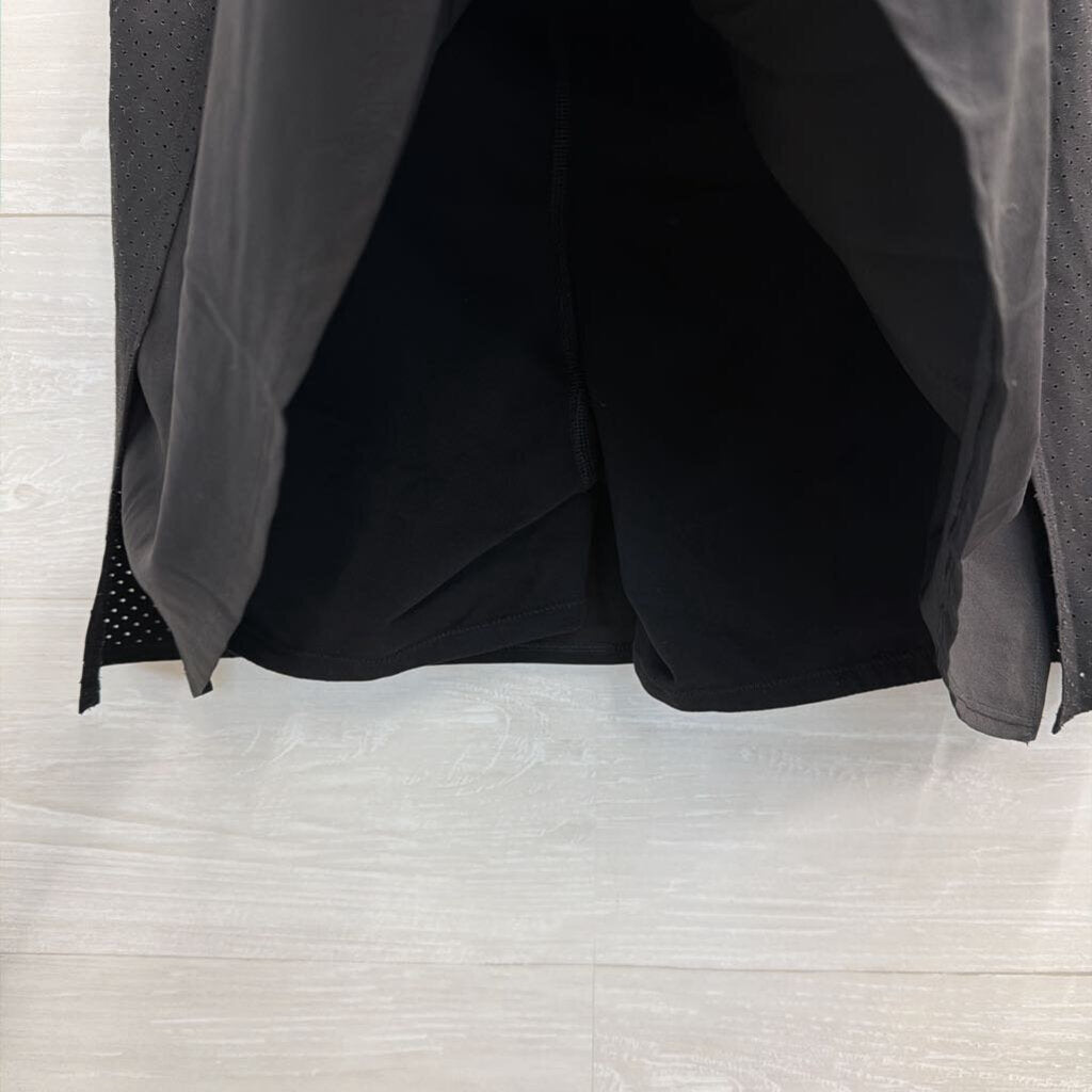 Spanx Black Athletic Skort Extra Large