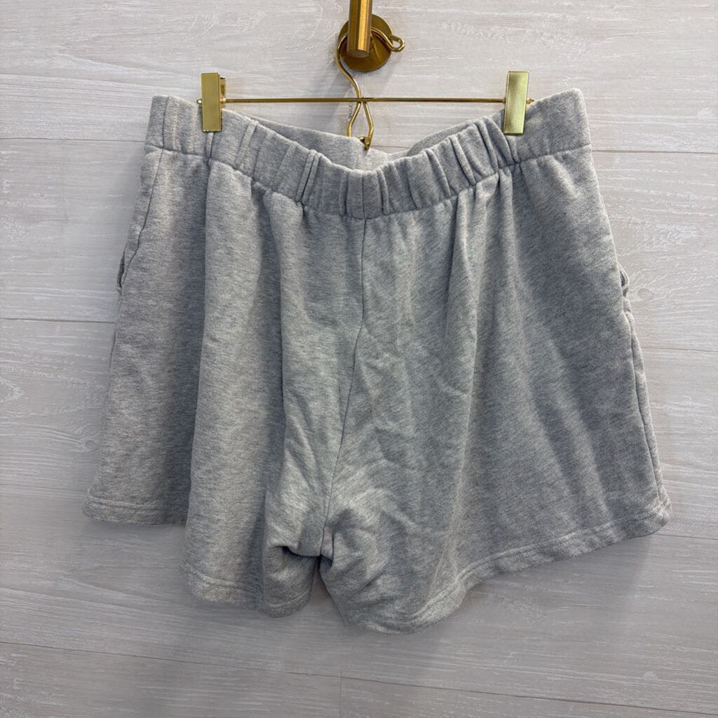 Aerie Grey High Waisted Lounge Shorts Large