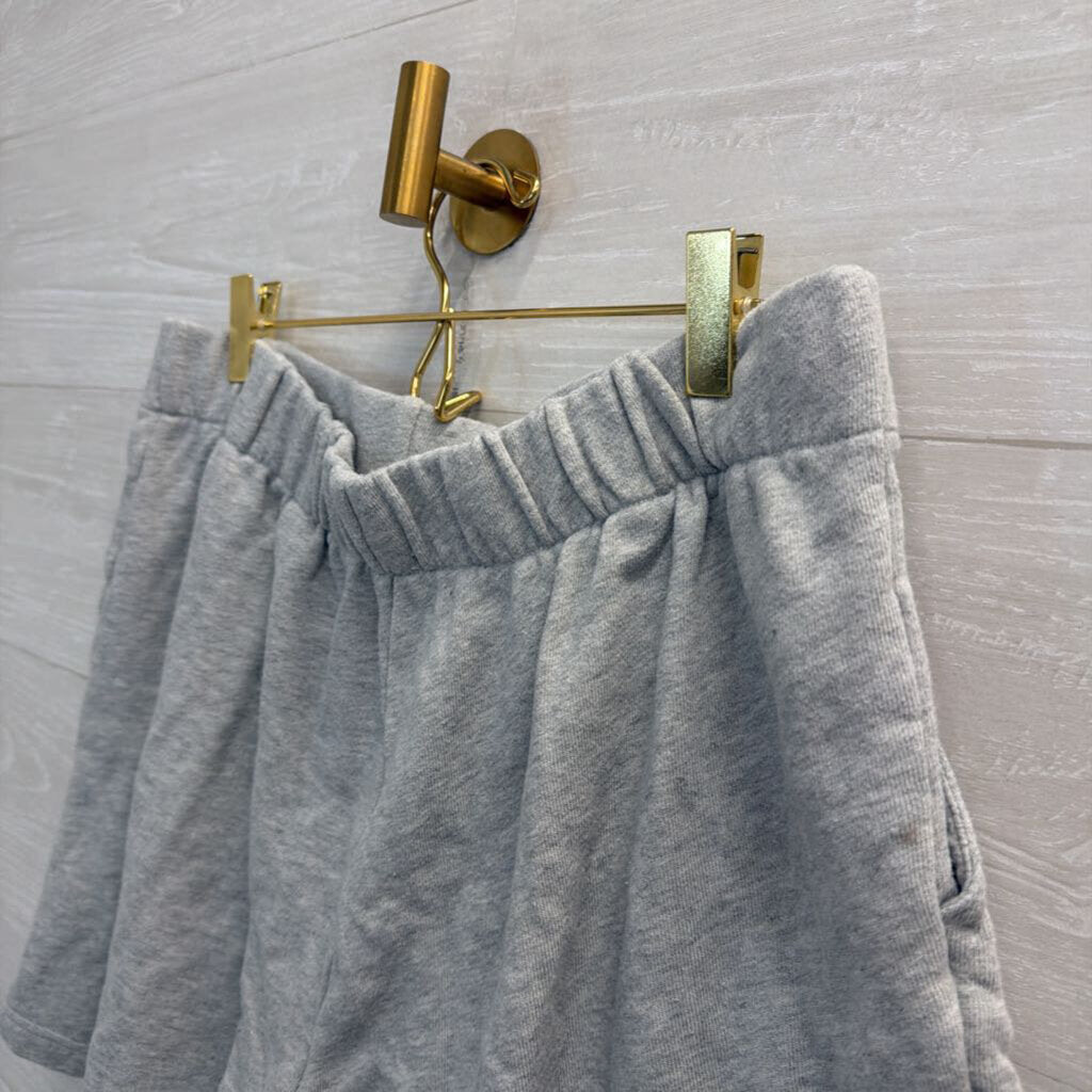 Aerie Grey High Waisted Lounge Shorts Large