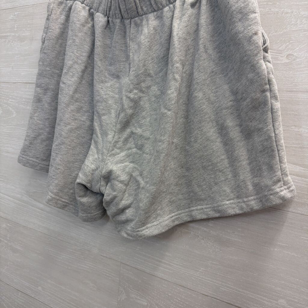 Aerie Grey High Waisted Lounge Shorts Large