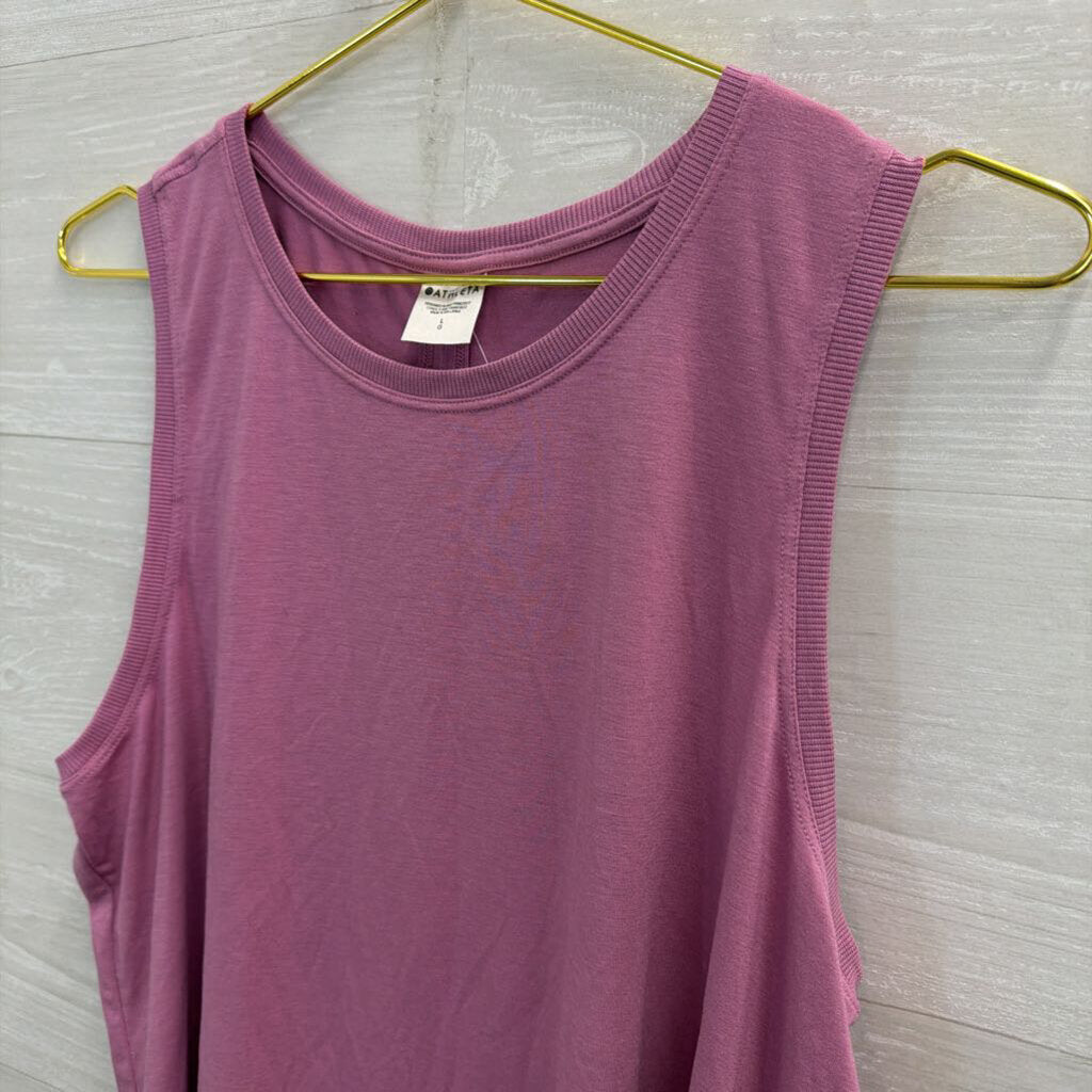 Athleta Purple Athletic Tank Top Large