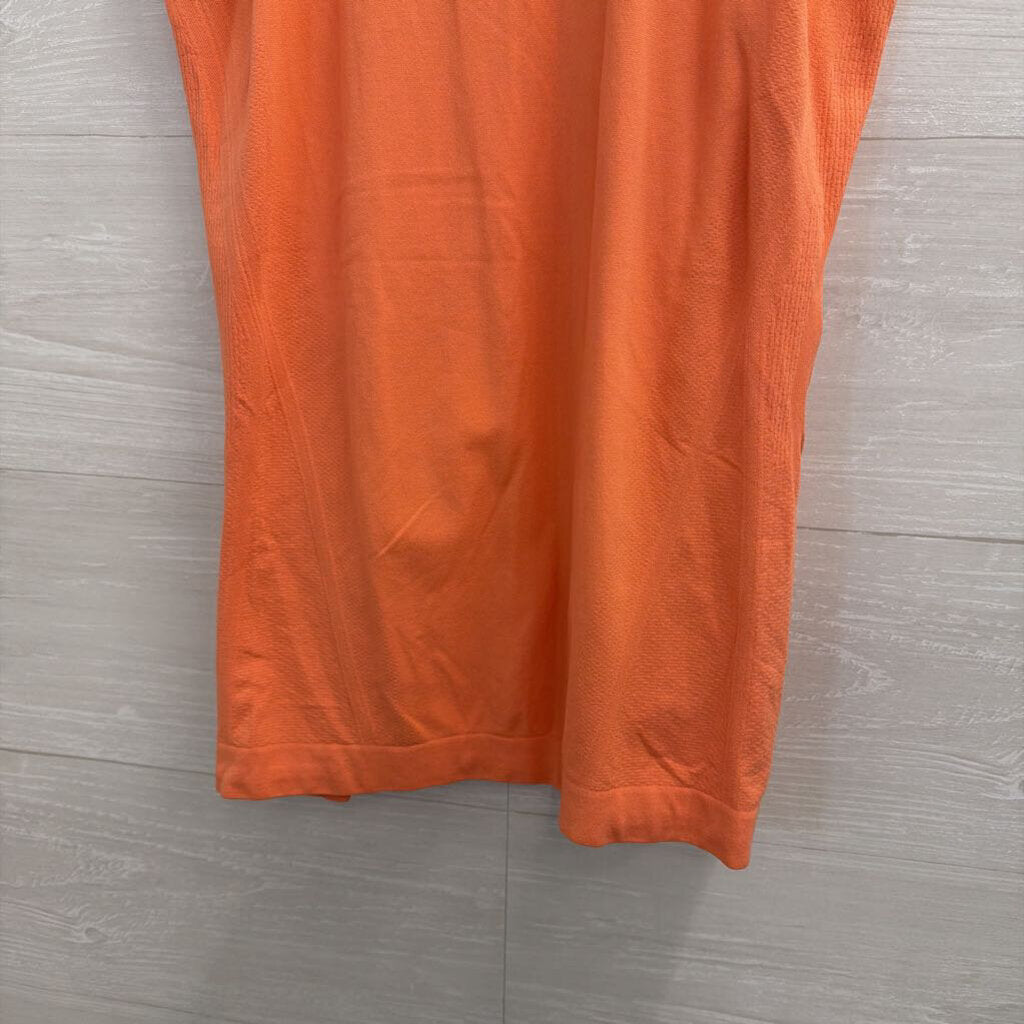 Athleta Orange Athletic Tank Top Large