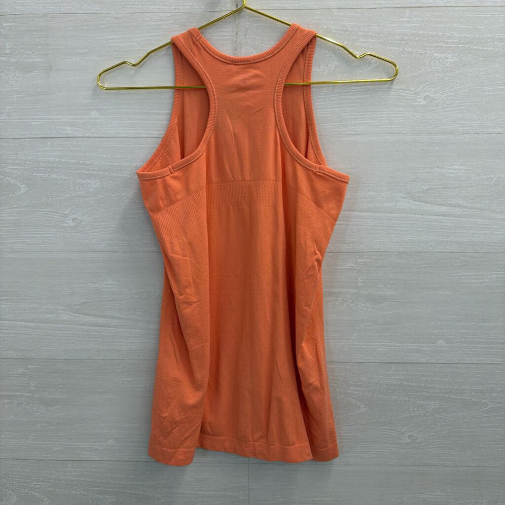 Athleta Orange Athletic Tank Top Large