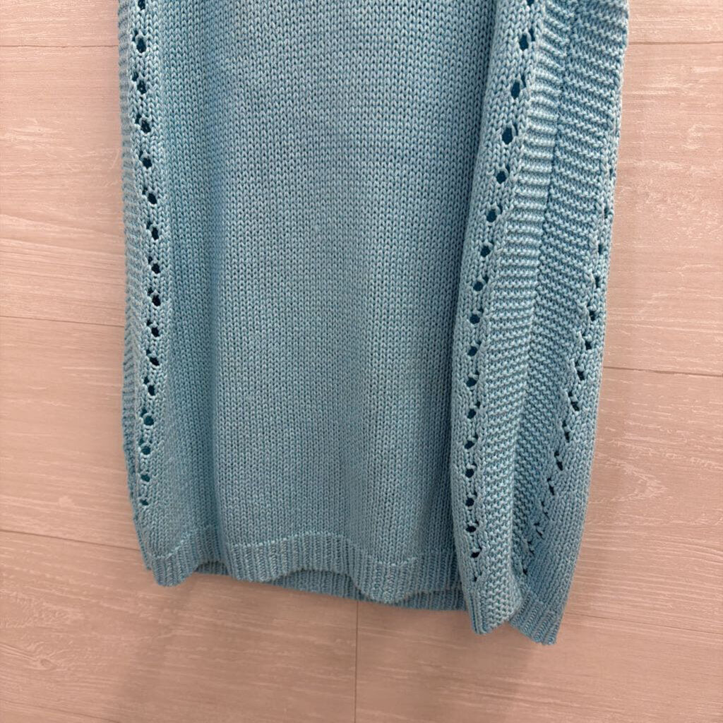 Lilly Pulitzer Blue Knit Tank Top Small