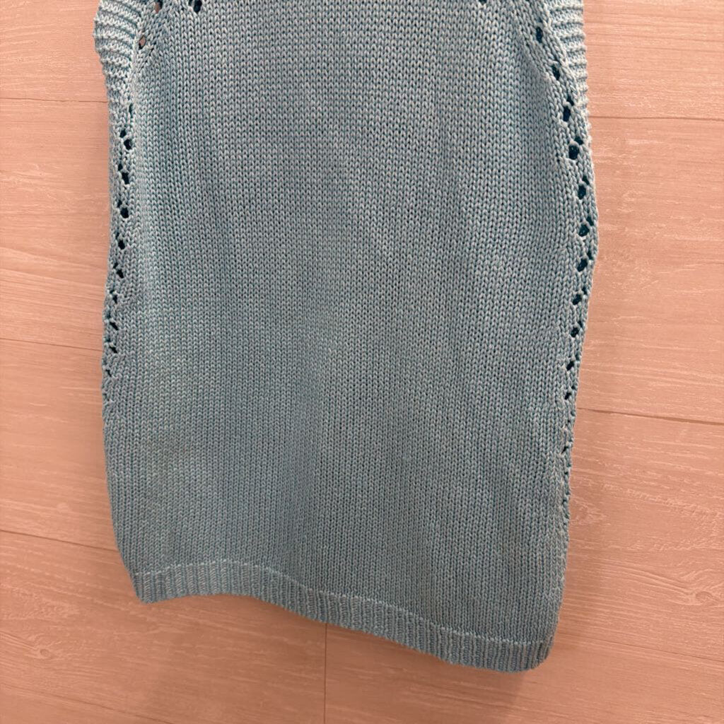 Lilly Pulitzer Blue Knit Tank Top Small