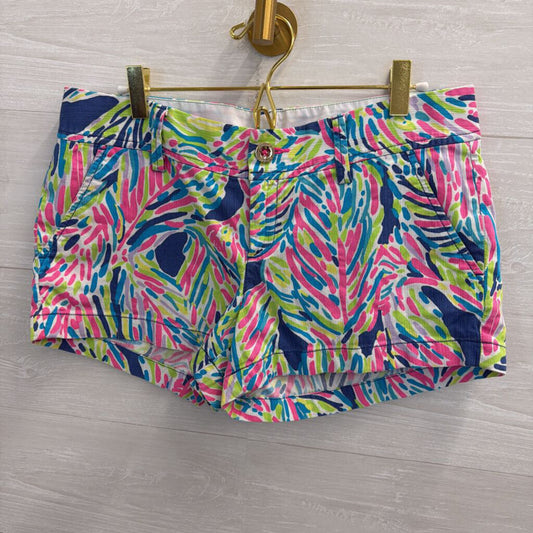 Lilly Pulitzer White/ Multi Print The Walsh Shorts 6
