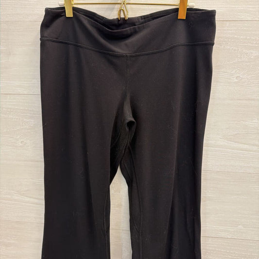 Lululemon Black Flare Leggings 12