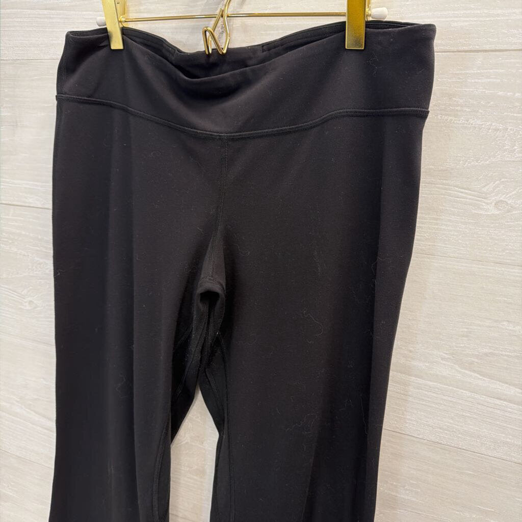 Lululemon Black Flare Leggings 12