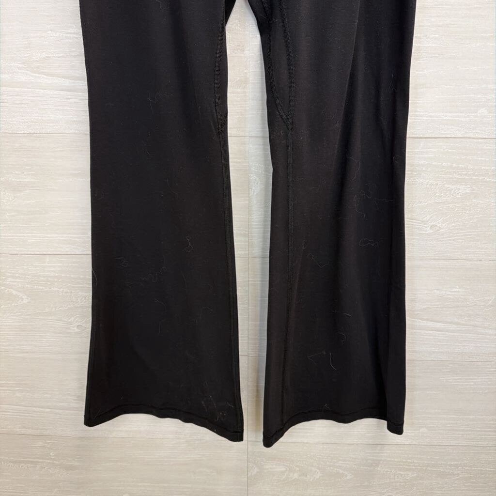 Lululemon Black Flare Leggings 12