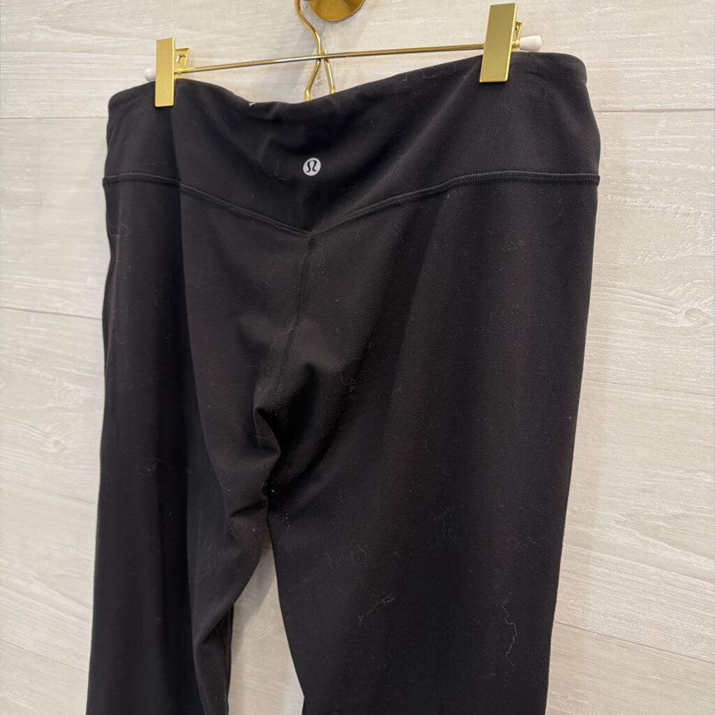 Lululemon Black Flare Leggings 12