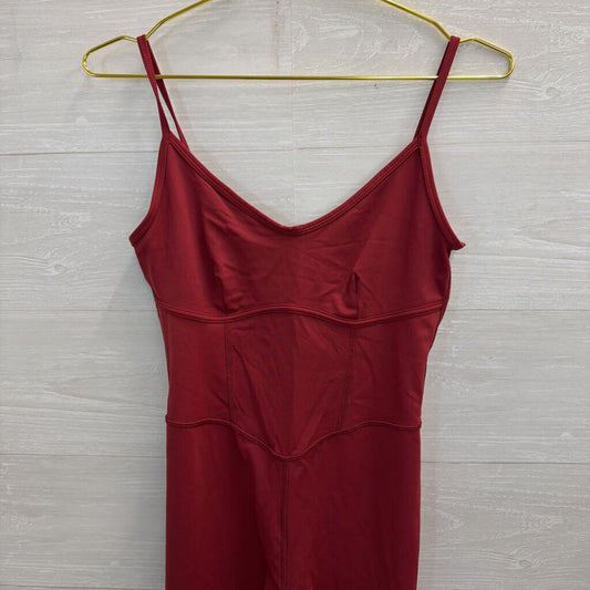 Joy Lab Red Athletic Jumpsuit Small