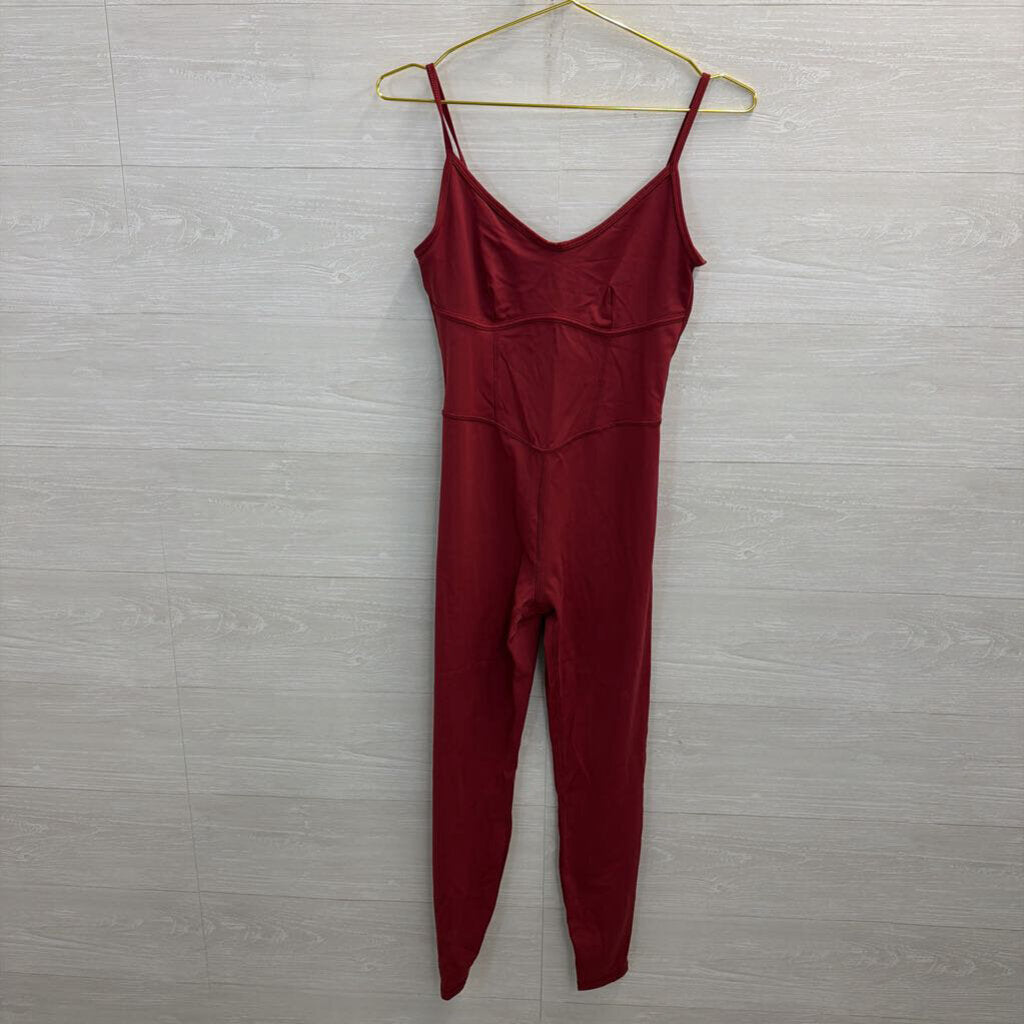 Joy Lab Red Athletic Jumpsuit Small