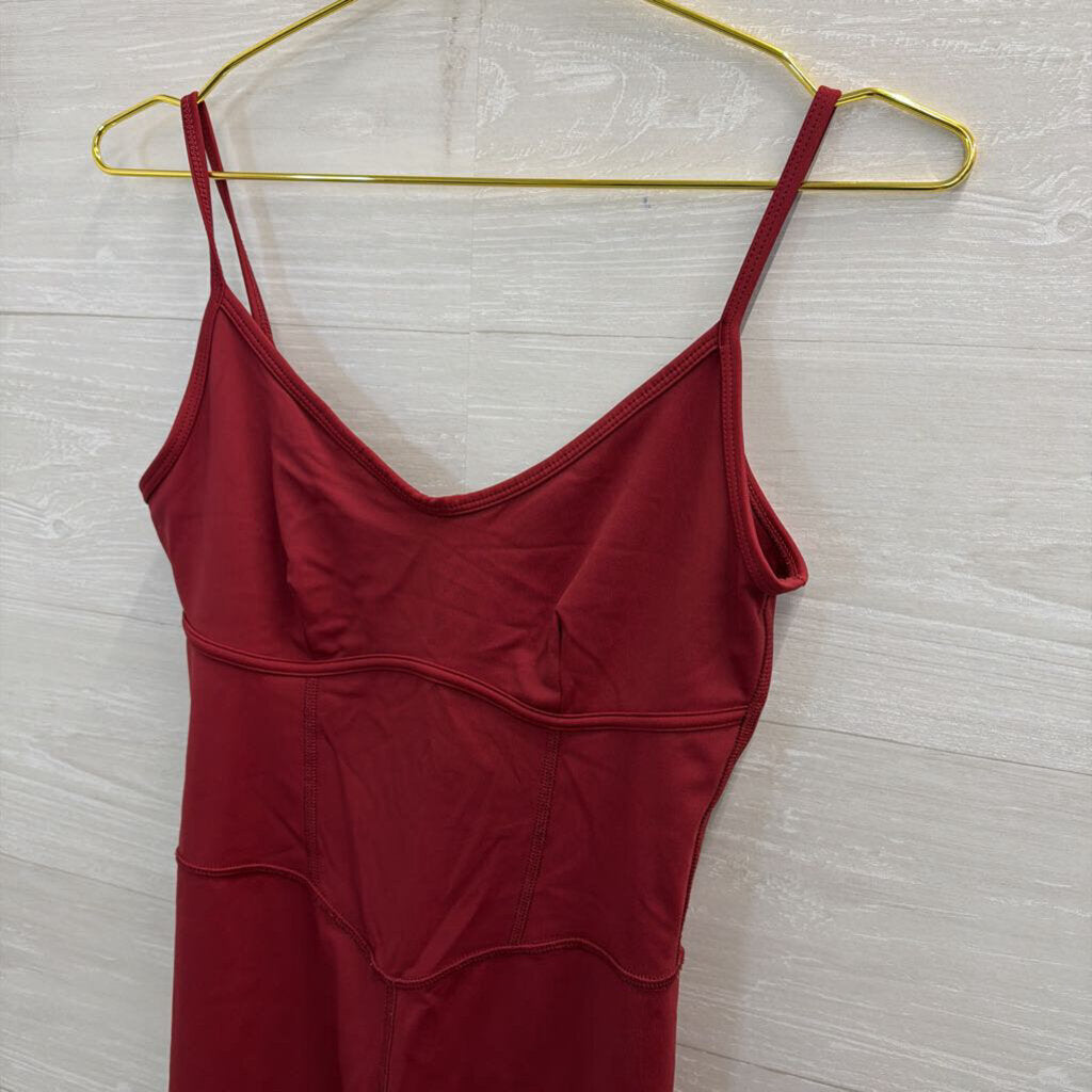 Joy Lab Red Athletic Jumpsuit Small