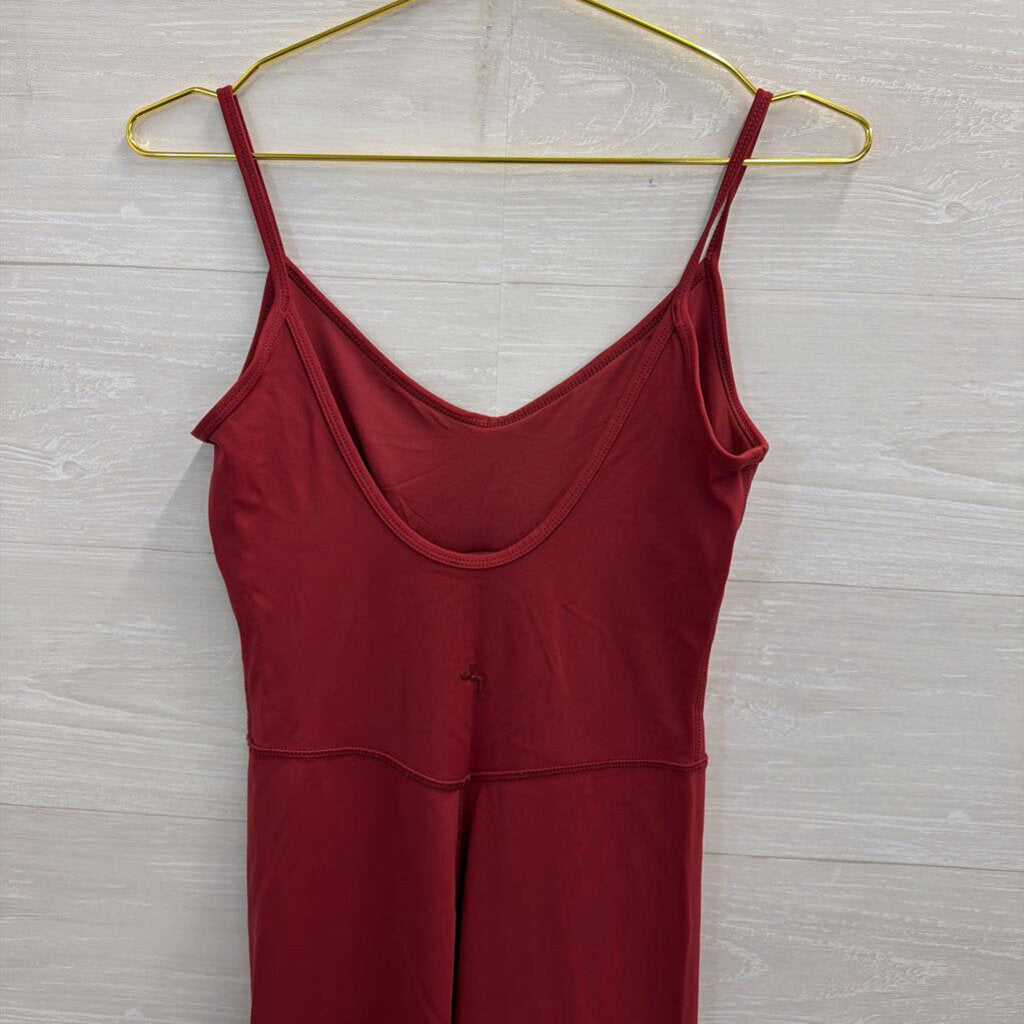 Joy Lab Red Athletic Jumpsuit Small