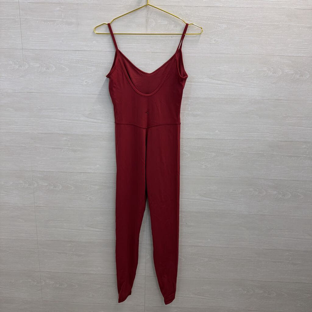 Joy Lab Red Athletic Jumpsuit Small