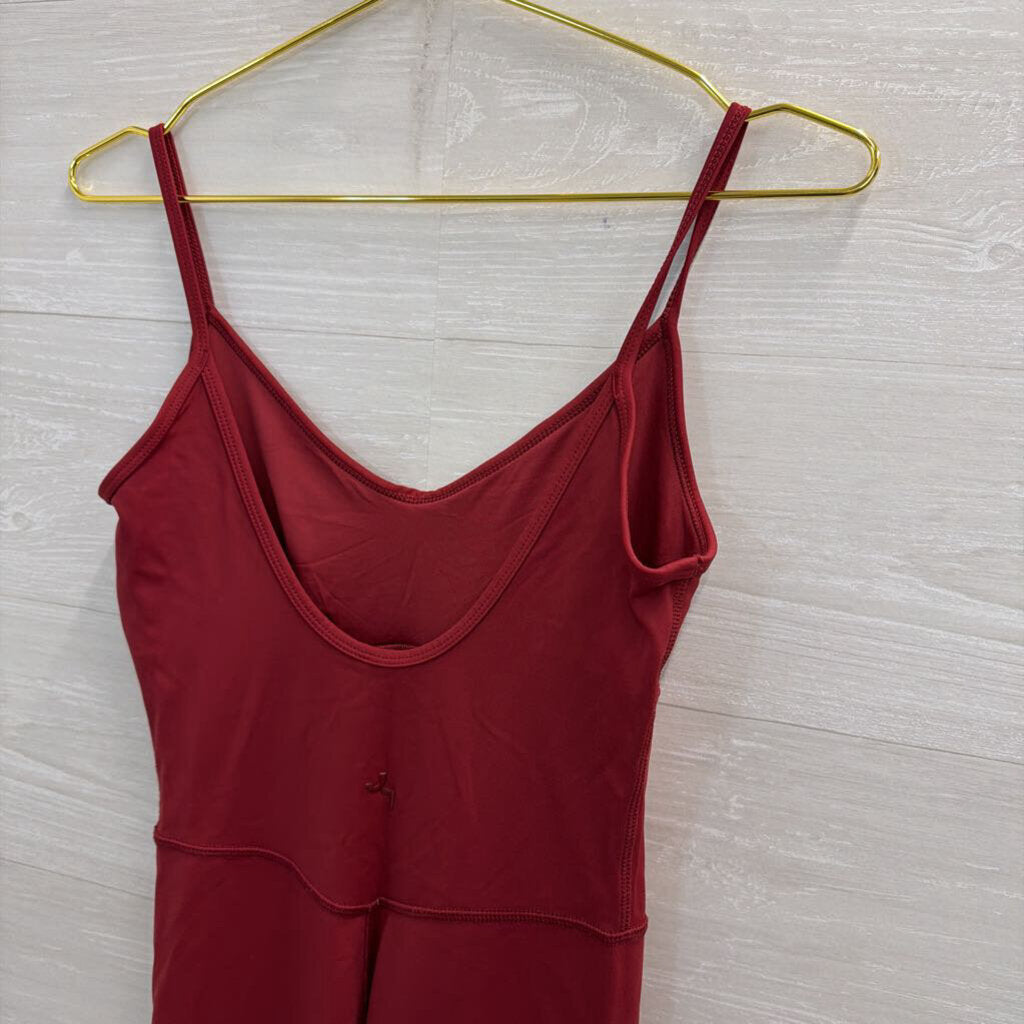 Joy Lab Red Athletic Jumpsuit Small