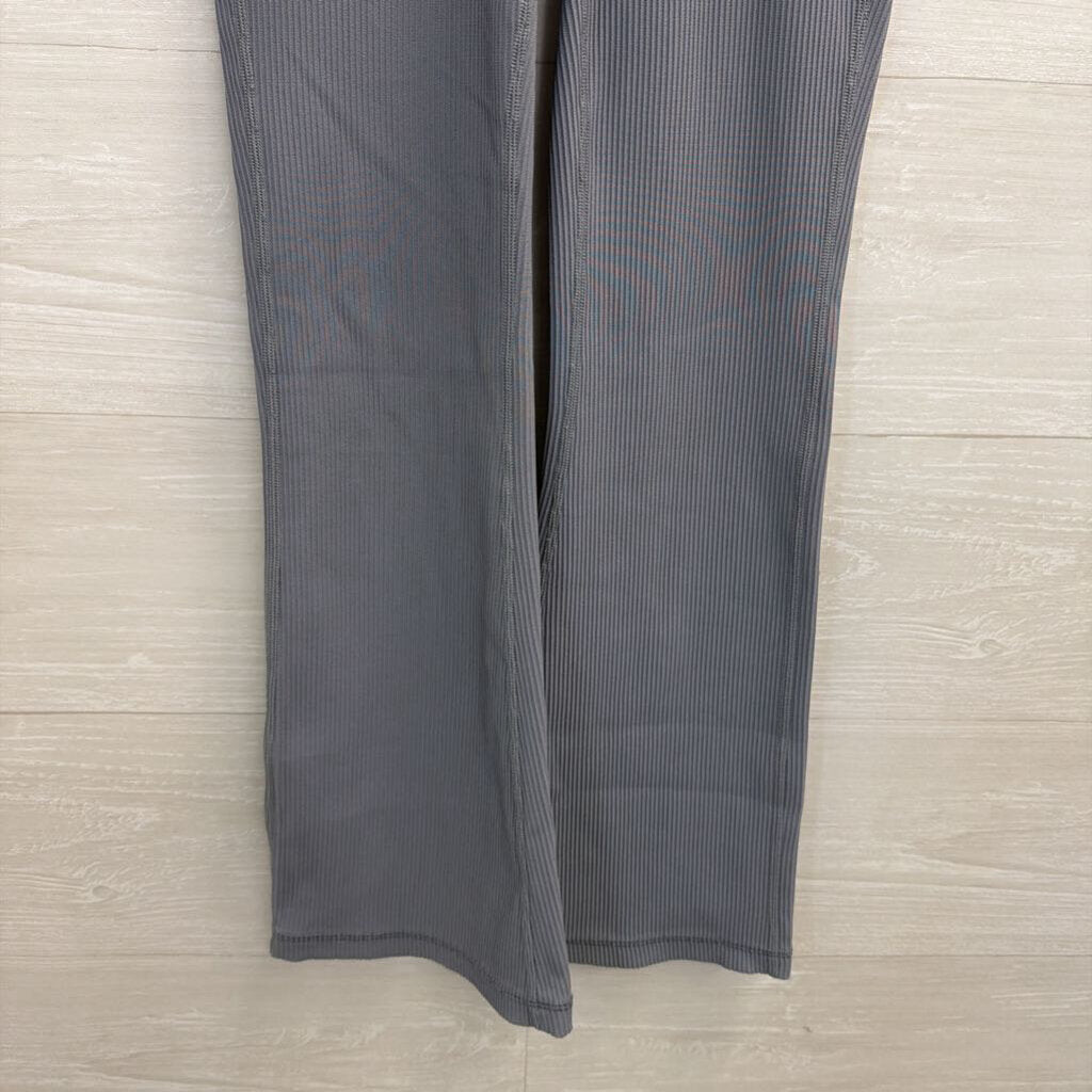 Athleta Blue Elation Rib Crop Flare Leggings Small