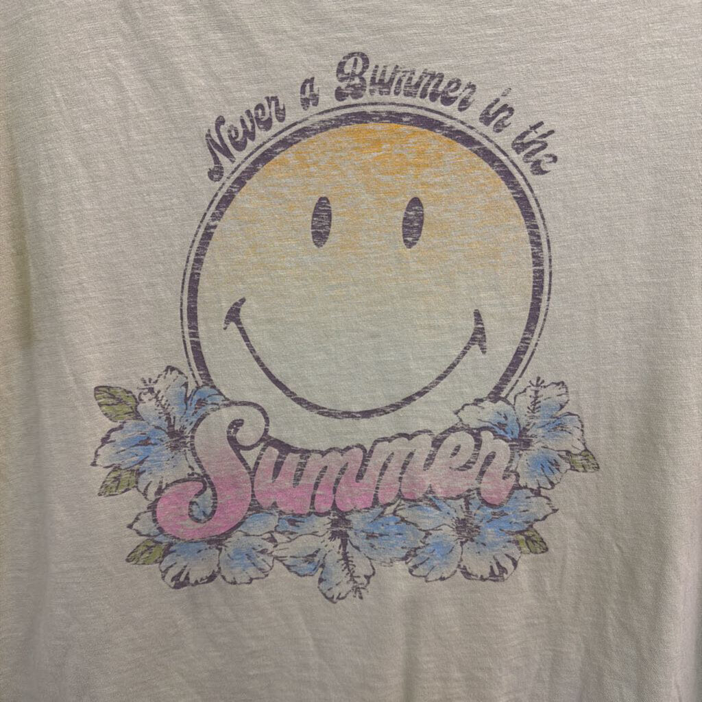 Aerie Green/ Multi Never a Bummer in the Summer Short Sleeve Graphic Tee Medium