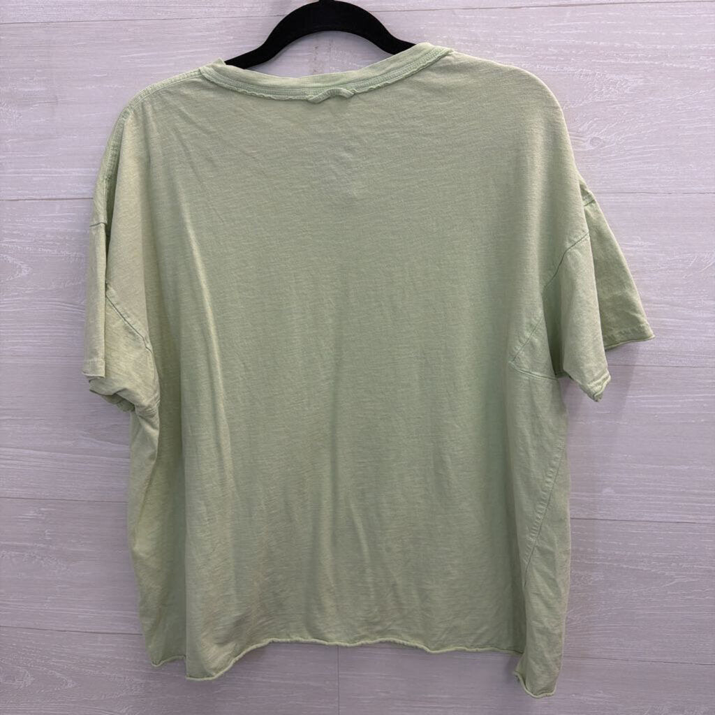 Aerie Green/ Multi Never a Bummer in the Summer Short Sleeve Graphic Tee Medium