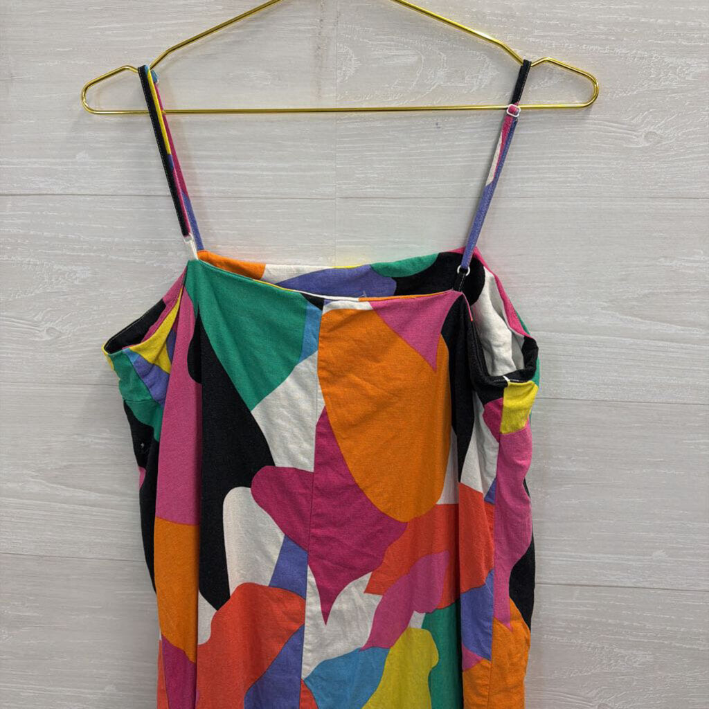 A New Day Multi Color Print Shift Dress Medium