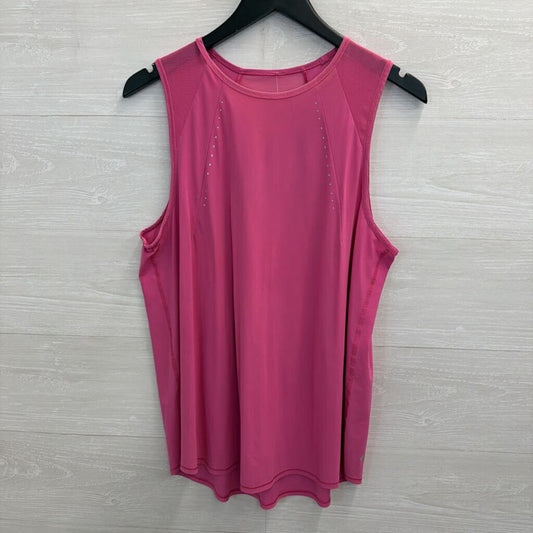 Lululemon Pink Athletic Tank Top Medium