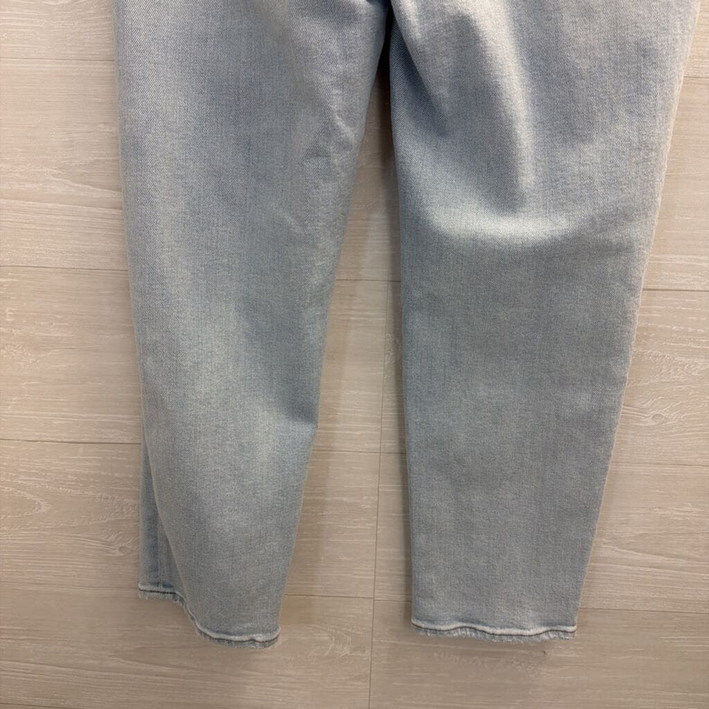 Madewell Light Wash Mid Rise Classic Straight Leg Jeans 29