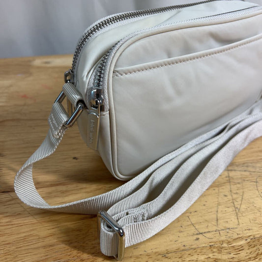 Lululemon Cream Crossbody Camera Bag