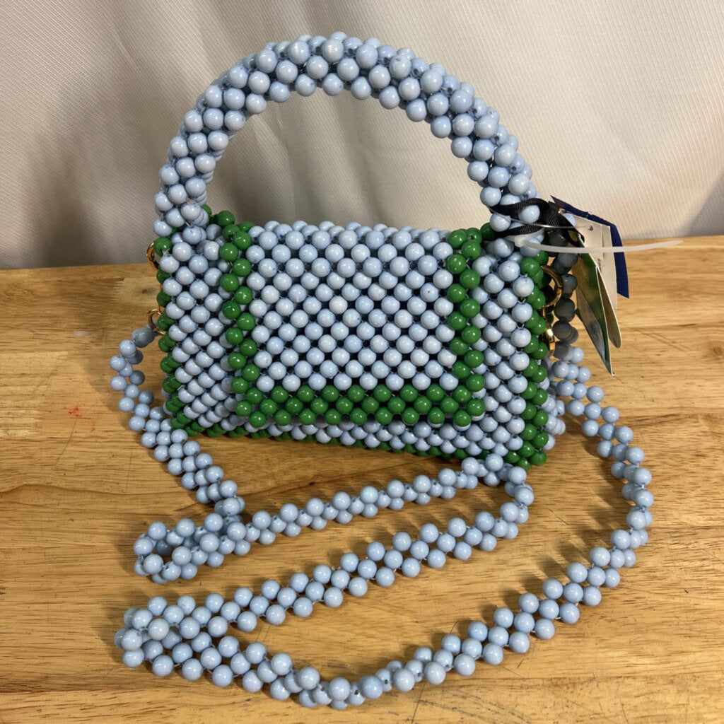 Kate Spade X Target Blue/ Green Beaded Purse