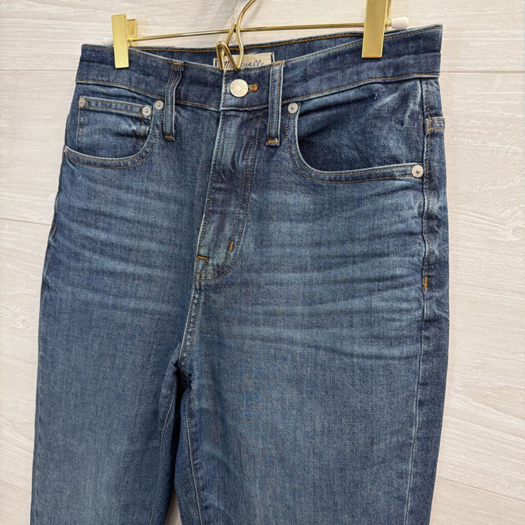 Madewell Dark Wash The High Rise Slim Boy Jeans 26