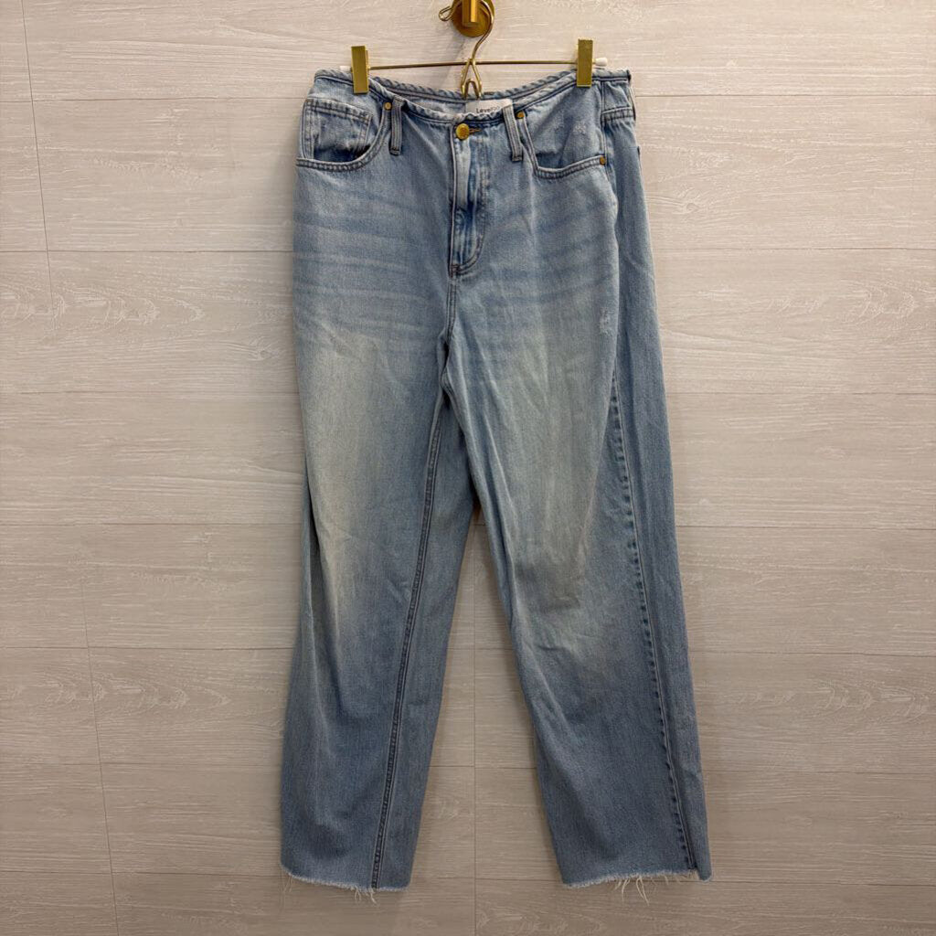 Level 99 Light Wash Wide Leg Jeans 29