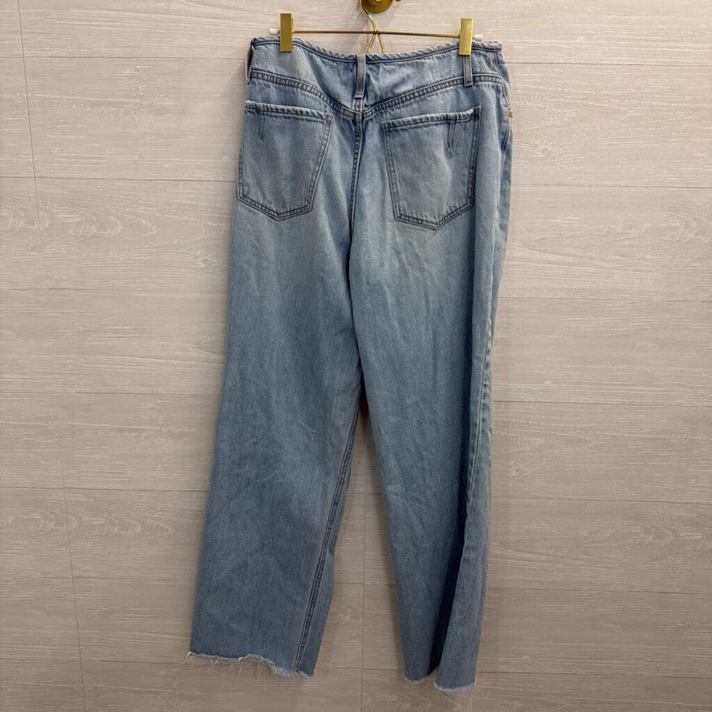 Level 99 Light Wash Wide Leg Jeans 29
